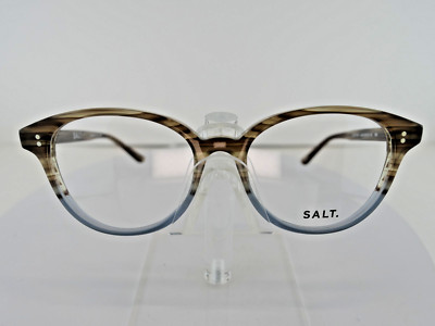 SALT  MAC KENZIE (IOK) INDIGO OAK  52/17/145  Eyeglass Frames