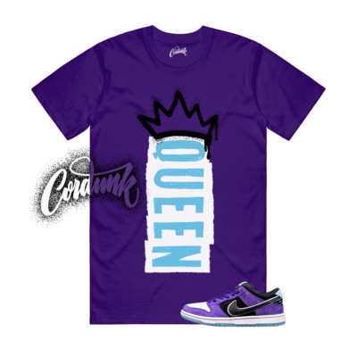 Dunk Hayley Court Purple Black White Lagoon Pulse Doll T Shirt Match Q1