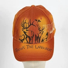 Primos Hunting Speak The Language/This Aint Hollywood Adj Strap Burnt Orange Hat