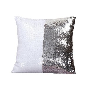 small sequin pillow