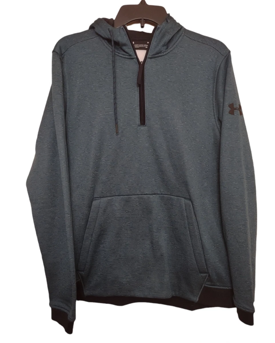 Under Armour Men s Storm Armour Fleece 1 4 Zip Coldgear Hoodie 1313504 918 Sz M