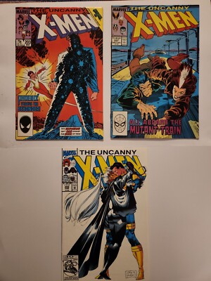 Uncanny Xmen, Marvel 3x Hefte Konvolut (#203, #237, #289) (1985-1992)