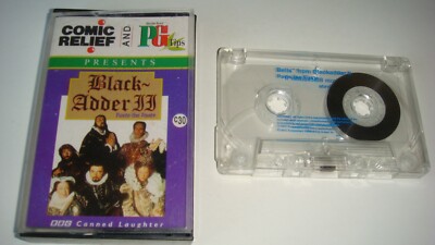 SELTENE BROOKE BOND PG TIPS / COMIC RELIEF BLACK ADDER II KASSETTE SEHR GUTER ZUSTAND