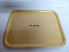 Ronson Lighters Vintage Wooden CafeteriaTray 14" x 18" Ronson Canteen Coventry