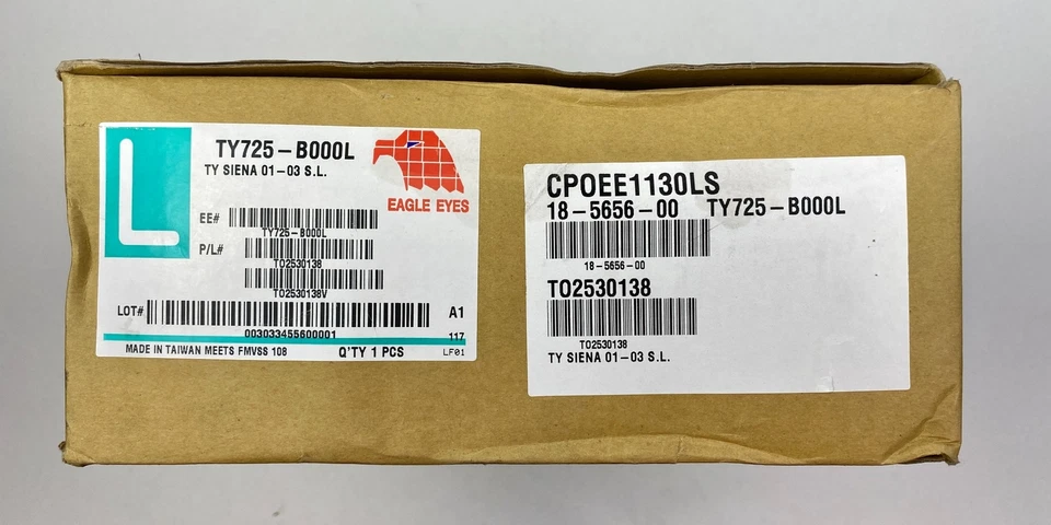 Luz de giro izquierdo/esquina Eagle Eyes Toyota lado conductor TY725-B000L Foto 4 de 4