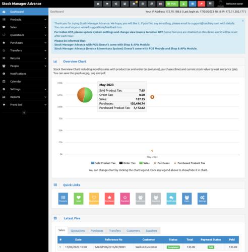 POS-System mit kostenloser Domain und VPS-Webhosting - Bild 1 von 11