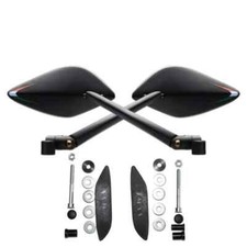 COPPIA SPECCHI SPECCHIETTI FAR RETROVISORI MANUBRIO YAMAHA T-MAX 530 DX-SX