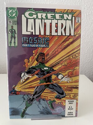 GREEN LANTERN #15 DC Comics US Comic Heft Top Zustand bagged and Boarded