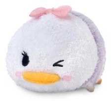 DISNEY STORE TSUM TSUM 3.5" MINI DAISY DUCK WINK MICKEY  FRIENDS USA PLUSH NWT