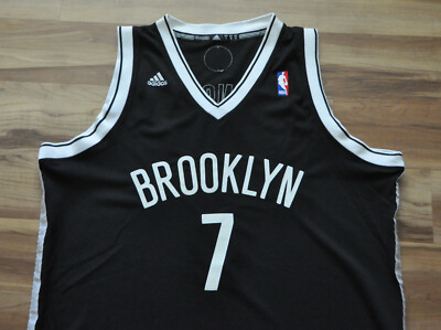 Joe Johnson #7 Brooklyn Nets Adidas Jersey Swingman Black