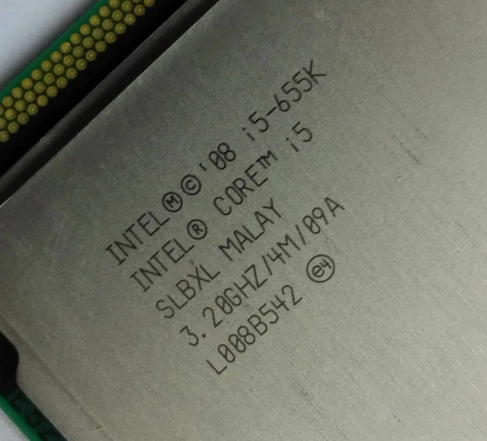 Intel Core i5-655K i5 650 Desktop CPU Processor LGA1156 Integrated graphics - Image 2 of 4