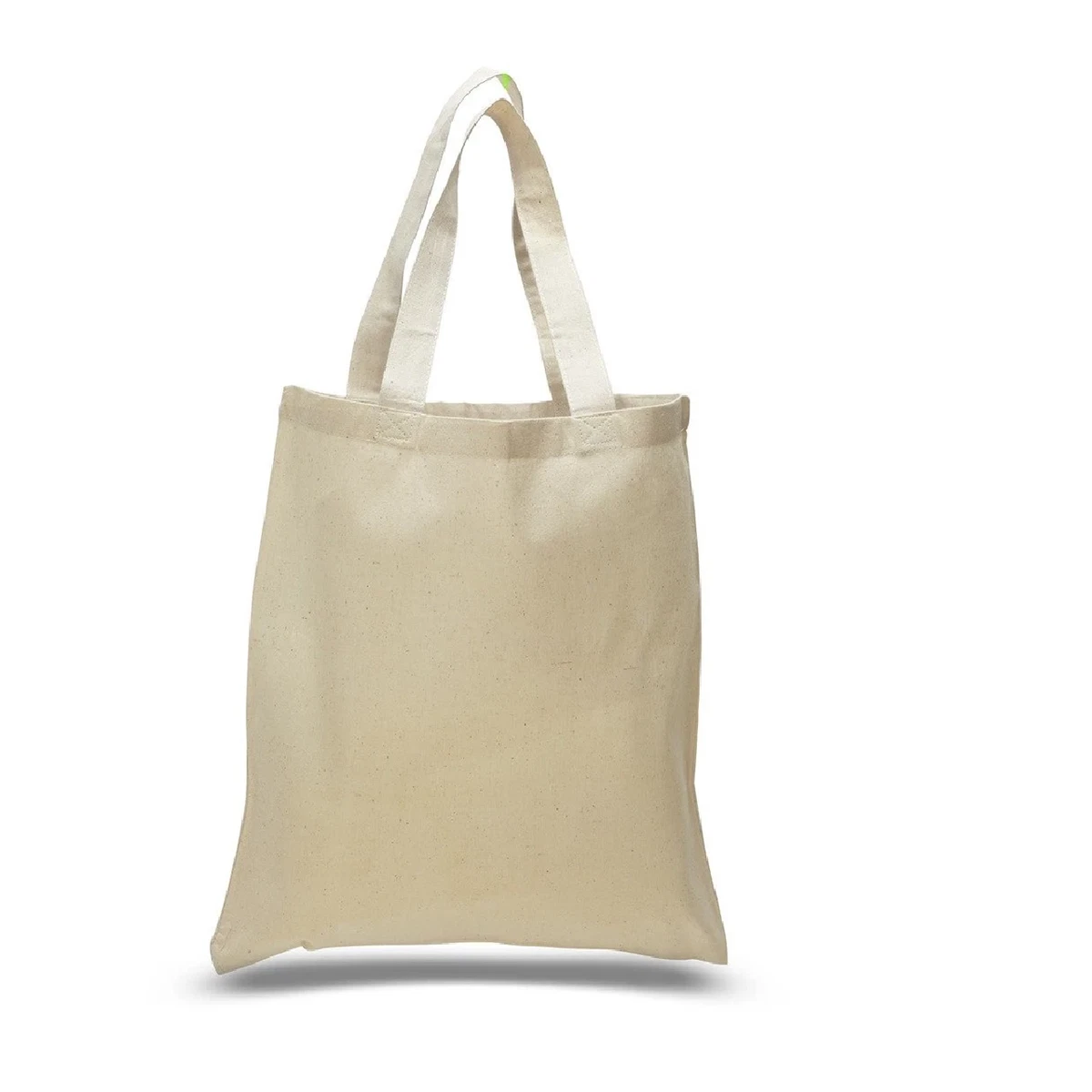 3 Blank Natural Beige Color Canvas Tote Bags Plain Bag Canvas Eco