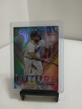 2021 Bowmans Best CRISTIAN PACHE Future Vibrance Rookie RC Lava Refractor 47/50