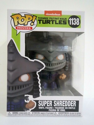 FUNKO POP MOVIES 1138 TMNT 2 SUPER SHREDDER 2021 NUEVO EN PROTECTOR UV OFICIAL