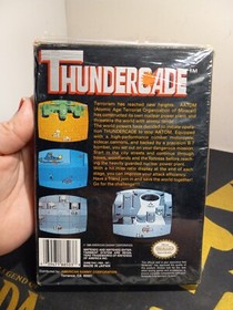 Thundercade (Nintendo NES, 1989) CIB Complete in Box Tested 