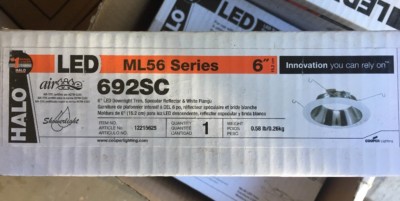 Eaton Cooper Lighting 692SC Cooper Lighting Recessed Mount 692 Series Led Trim;