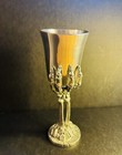 Fellowship Foundry Pewter Skeleton Hand Wine Goblet Chalice Halloween O Hare