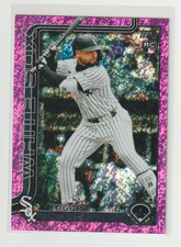 2025 Topps Update Series - Edgar Quero #US145 Pink Sand Glitter Rookie Card