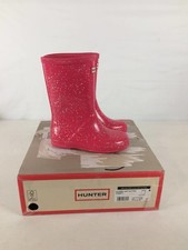 Excellent Hunter Little Kids First Giant Glitter Kid's Rain Boots, Thrift, K11
