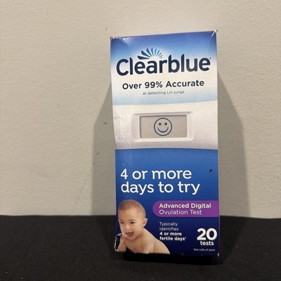 Clearblue Advanced Digital Ovulation Test - 20 Tests - Exp: 11/2026 Brand New
