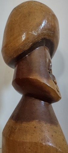 Vintage Wooden Folk Art Sculpture From The Bahamas (Nassau) by Hubert Bowe - Picture 11 of 18
