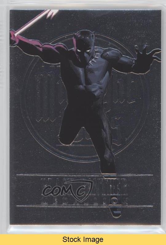 2023 Fleer Ultra Midnight Sons Medallions Black Panther #M-3 READ 12g7
