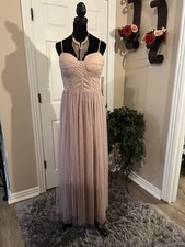 Windsor princess pink corset maxi prom dress Size large Women Formal