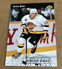 1992-93 Upper Deck Hockey - World Junior Grads #WG5 Pavel Bure Vancouver Canucks