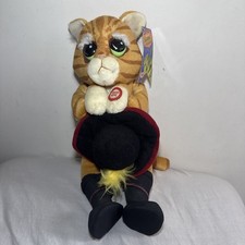Talking Puss In Boots Shrek The Third Soft Plush Toy 13” - Not Working 