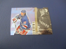 1998-99 UPPER DECK UD3 DIE CUTS WAYNE GRETZKY /1000 NEW YORK RANGERS #91