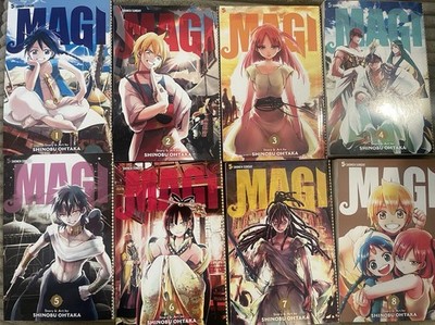 MAGI The Labyrinth Of Magic 1 - 8 Shinobu Ohtaka