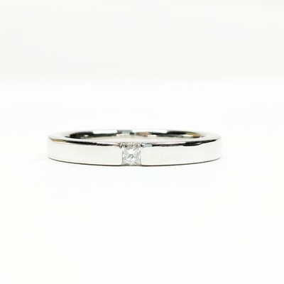 Harry Winston natürlicher Diamant Platin Ring PT950 Größe 6,63 1398825