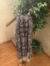 Michael Kors Women’s Slip Dress Size XL Brown Paisley NWT