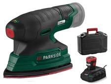 PARKSIDE 12V Akku Multischleifer Starterset PAMS, mit Akku 12V und Ladegerät