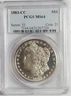 1883 CC Morgan Silver Dollar PCGS MS-64