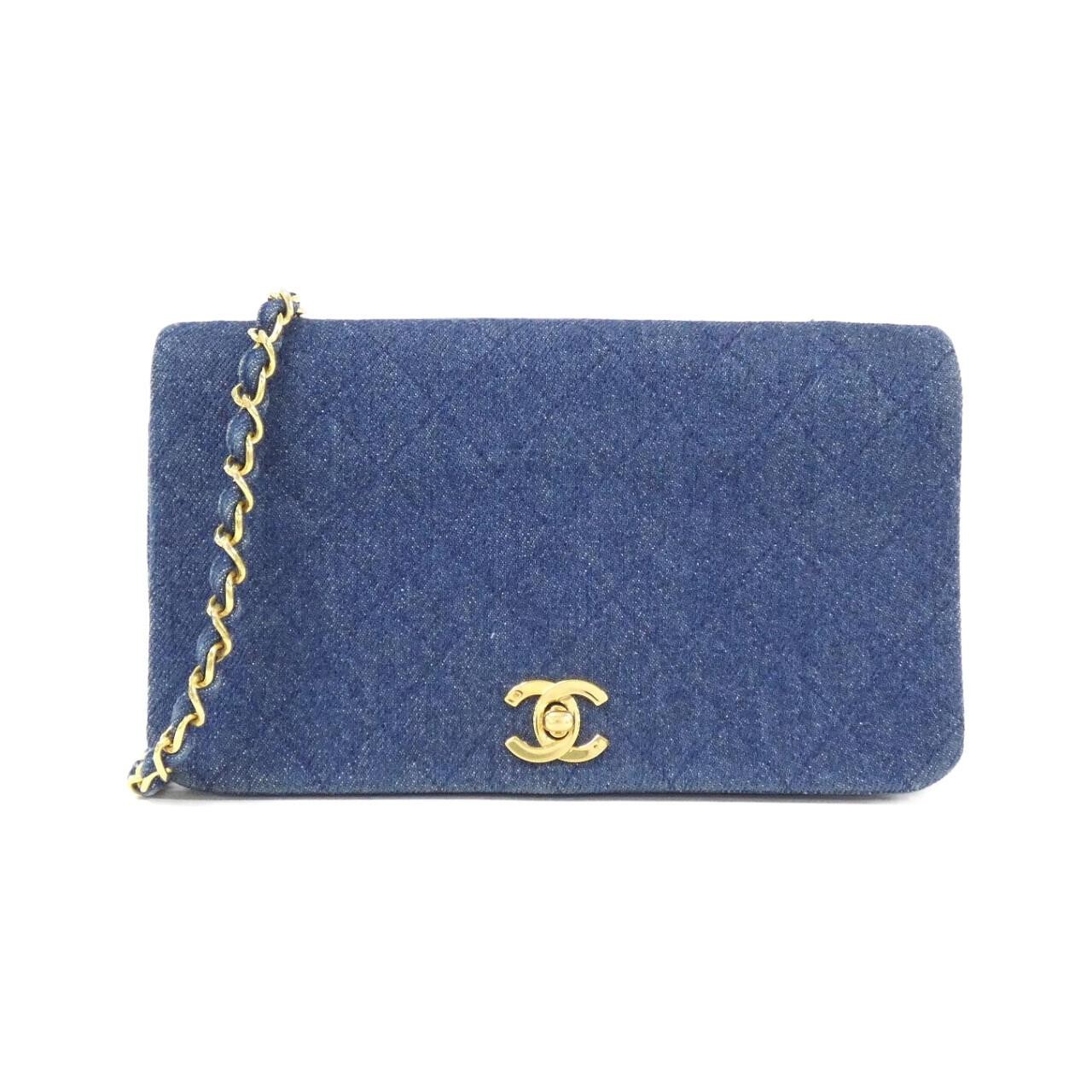 Chanel 2500 Denim Shoulder Bag Women Blue One Size