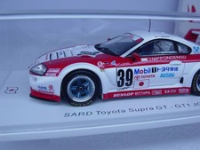  Spark SJ156 1/43 SARD Toyota Supra GT1 JGTC 1995 39 Jeff Krosnoff Model Car 