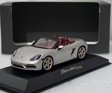 Porsche 718 (982) Boxster GT 25 Years Silver 1:43 Minichamps WAP 020 202 0MM7Z