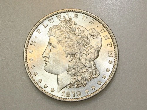 1879-O $1 MORGAN SILVER ONE DOLLAR CH/GEM BU