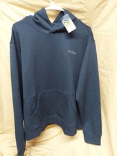 Bass Pro Shops Mens Black Johnny Morris Pullover Hoodie Size L