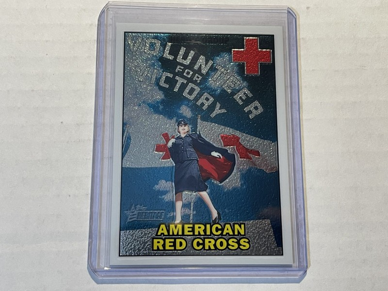 2009 Topps Heritage American Chrome C57 American Red Cross 0935/1776