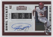 2019 Contenders Draft Picks College Bowl Ticket 52/99 Jaylen Smith #271 Auto 4nl