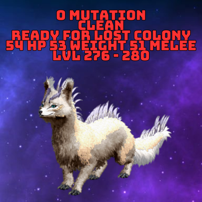 #ad #ad Veilwyn Clean No Mutation High Stats Ready for LC Ark Survival Ascended PVE $4.50