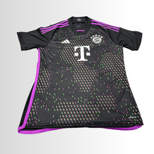 Kane 9 Bayern Munich 2023-24 Large Authentic  Away Shirt - BNWT