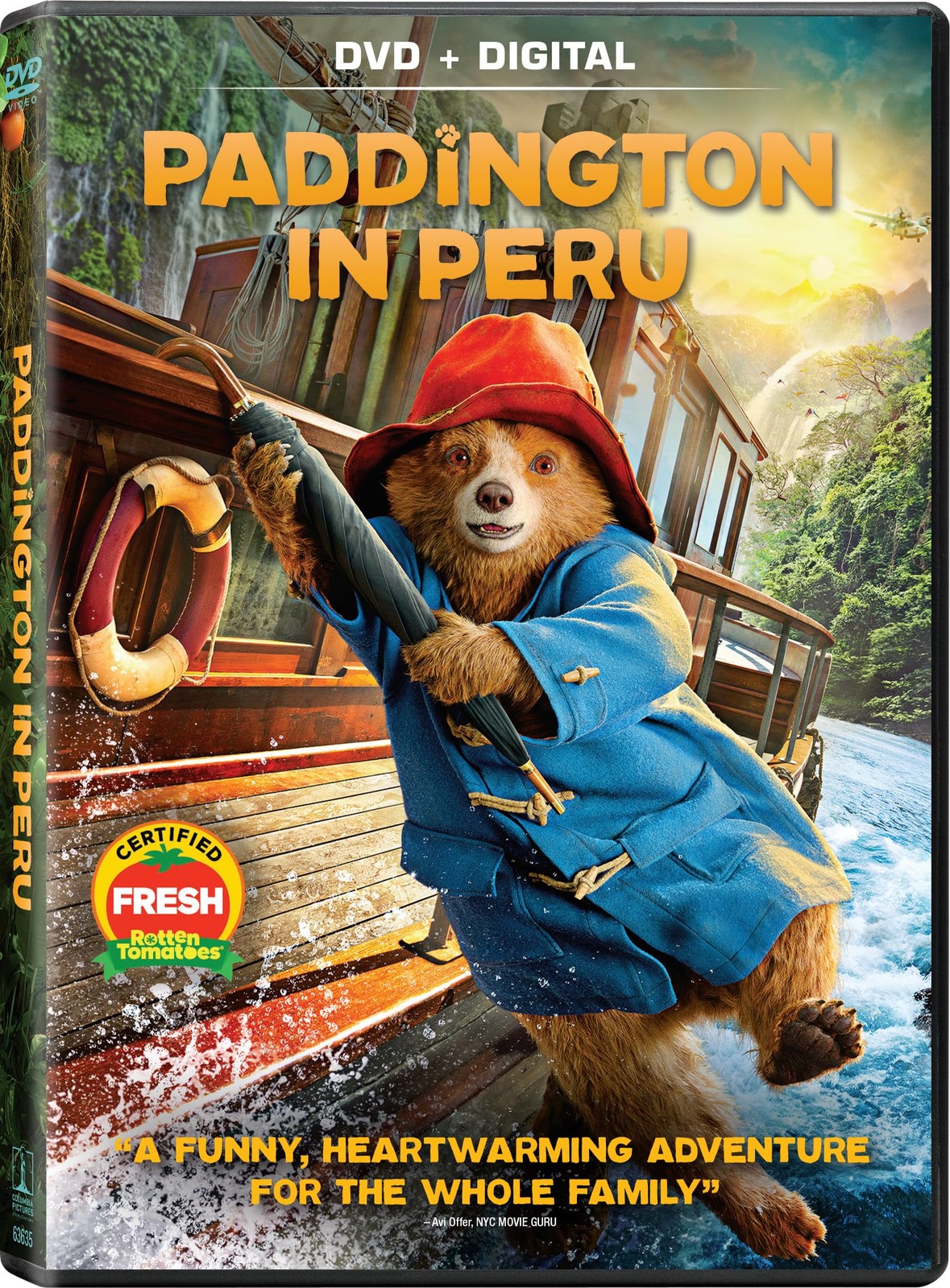 Paddington In Peru - DVD + Digital (DVD) Hugh Bonneville Emily Mortimer