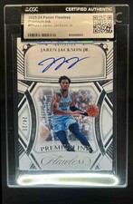 2023-24 Flawless Jaren Jackson Jr. Premium Ink Auto #/25 CGC Authentic