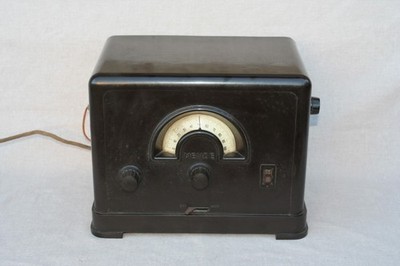 Mende 108W Bakelit Radio Röhrenradio mit Bogenskala Tischgerät