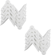 Cargo Edge Protectors White 10 Pack - Corner Protector Cargo Strap Protectors, C