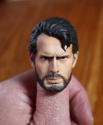 1/6 scale Actionfigure Headsculpt Henry Cavill Supermann custom