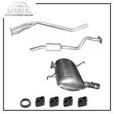 Auspuffanlage BMW 3er E90 E91 320i + si Hosenrohr Mitteltopf Endtopf Auspuff Set